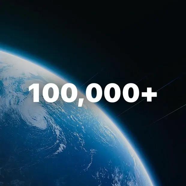 Shuteye reached 100000 users