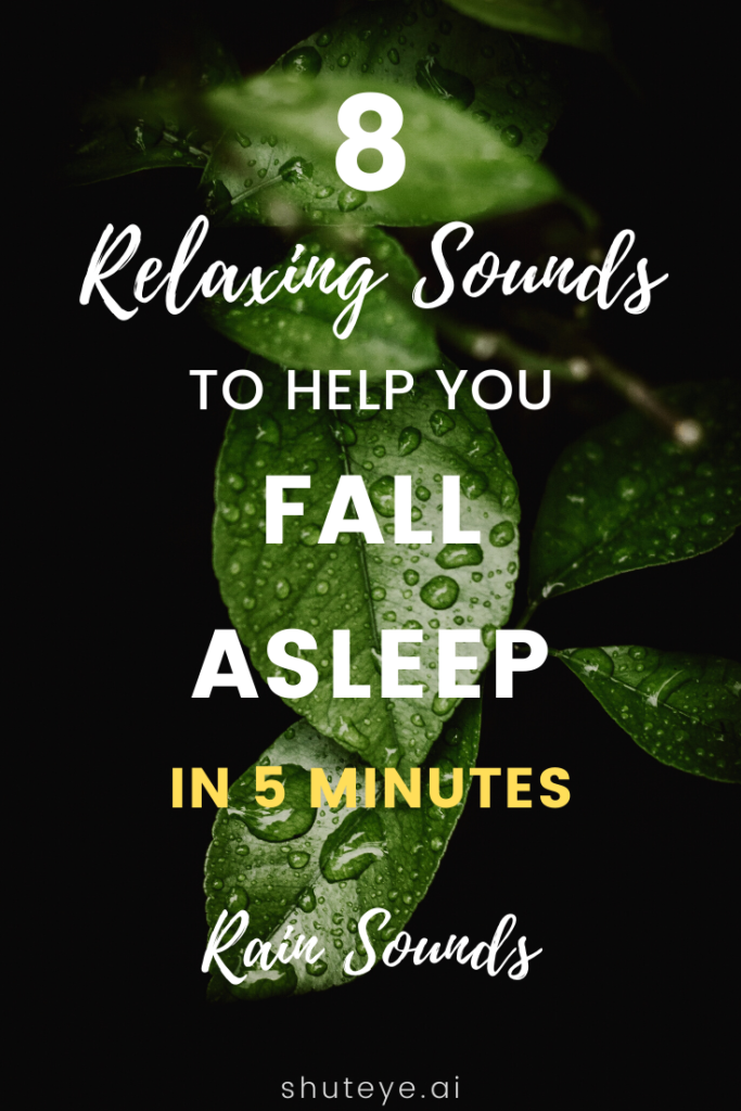 RELAXING SOUNDS TO HELP YOU SLEEP
