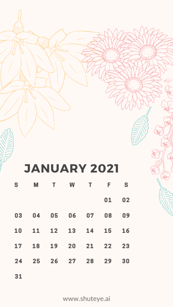 Printable January Calendar 2021 | Free Printable Calendars