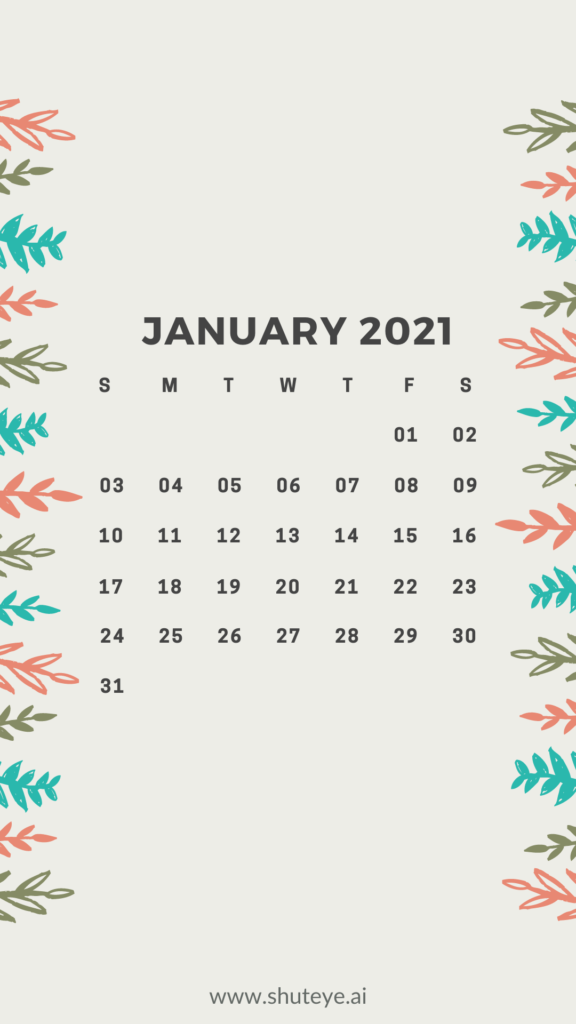Printable January Calendar 2021 | Free Printable Calendars