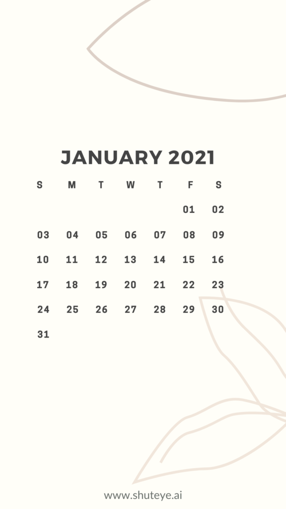 Printable January Calendar 2021 | Free Printable Calendars