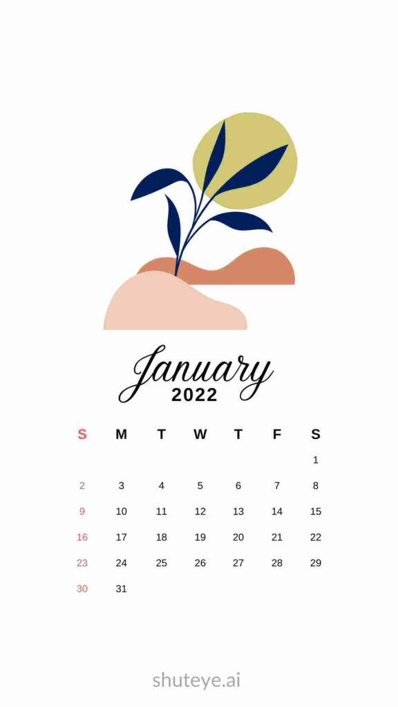 ShutEye 2022 Calendar