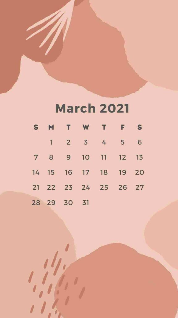 ShutEye Free Printable March Calendar1