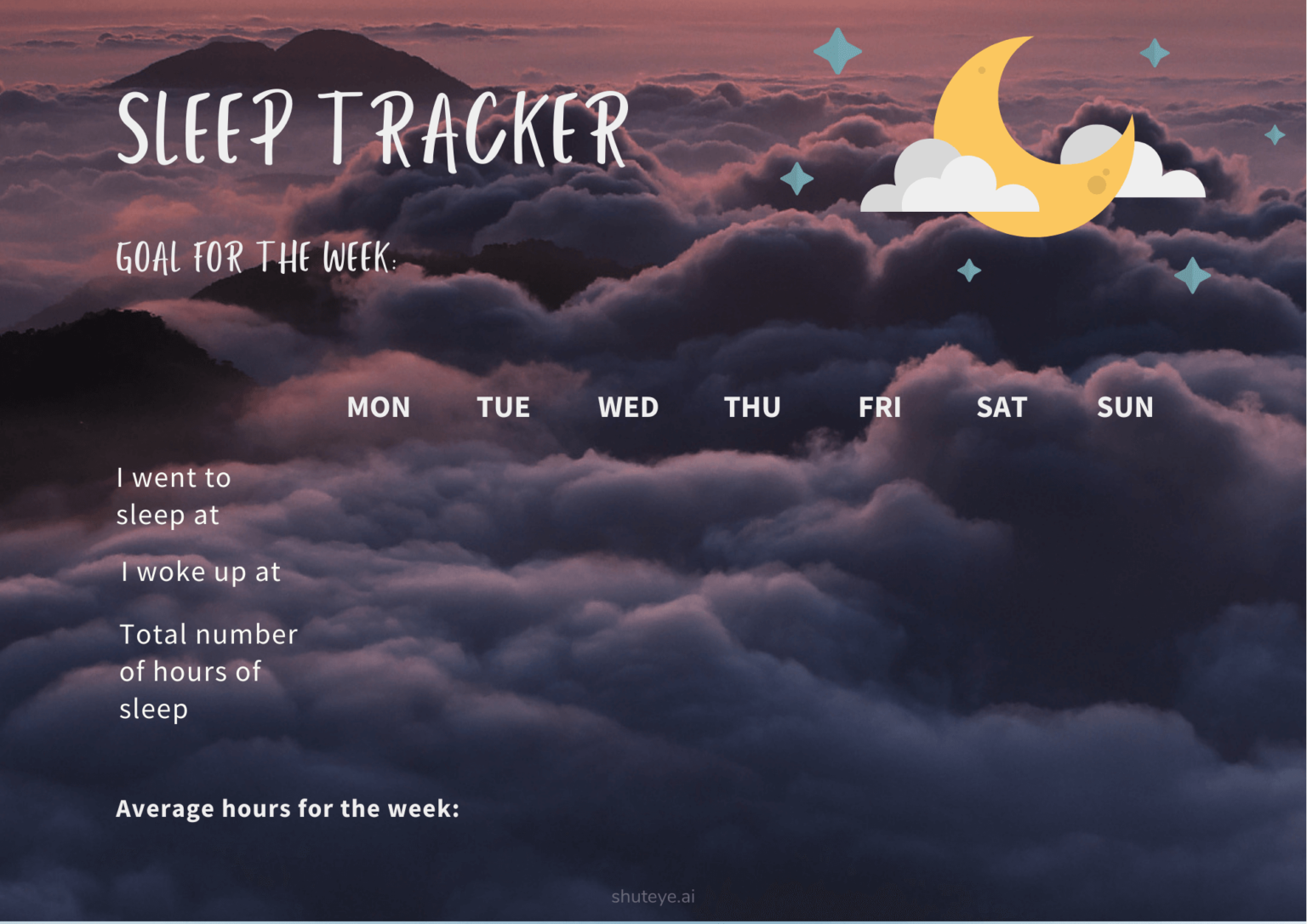 shuteye sleep tracker