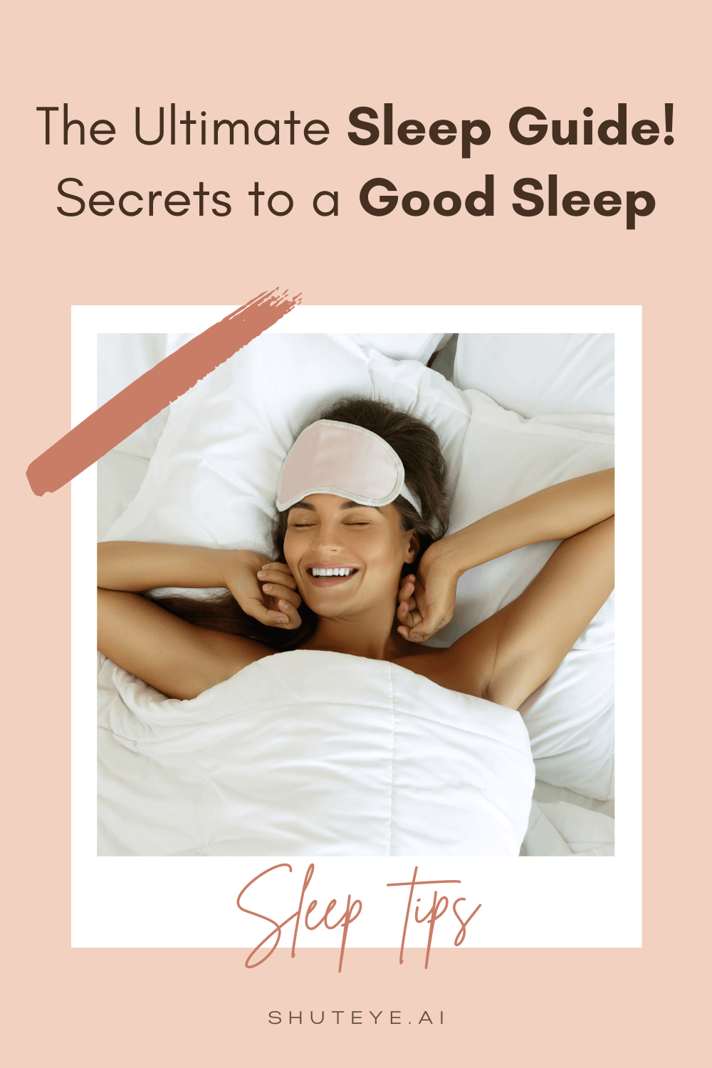 The ultimate sleep guide! Secrets to a good sleep