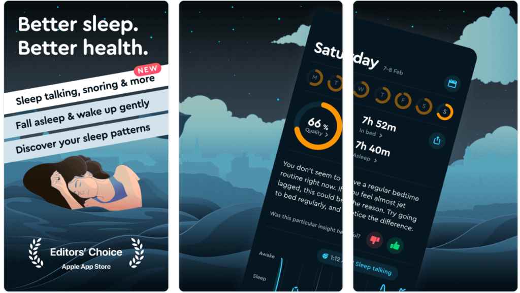 ShutEye best free apps for sleep tracking sleep cycle