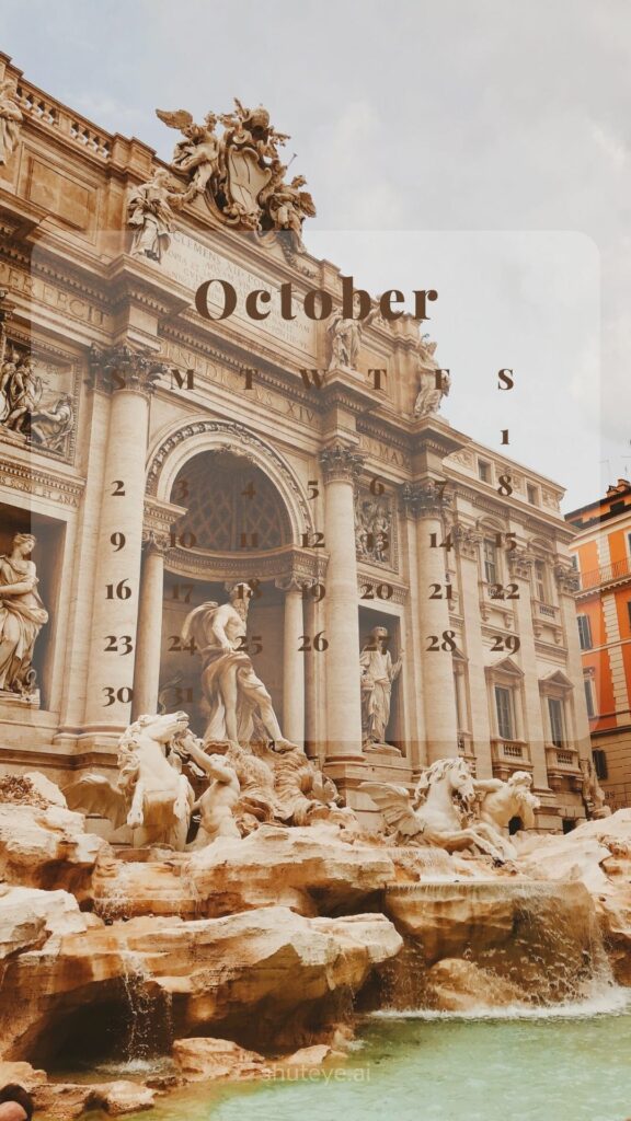 ShutEye Printable October Calendar 2022