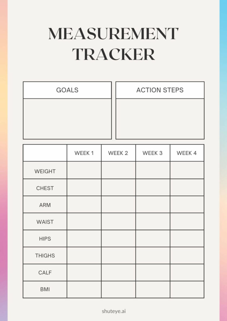 Bullet Journal Fitness Tracker Ideas for Self-Improvement
