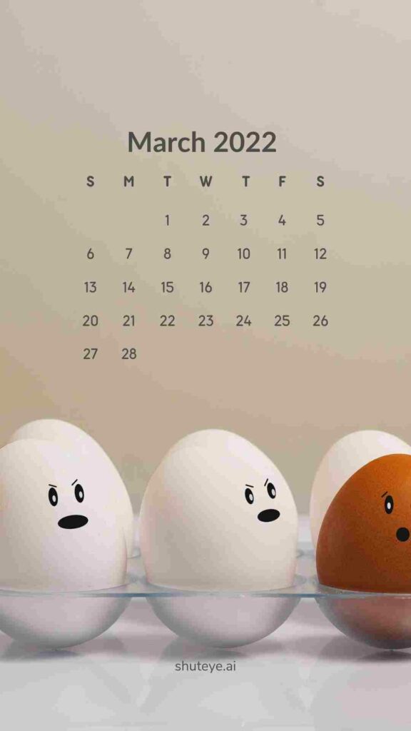 Free printable march calendars
