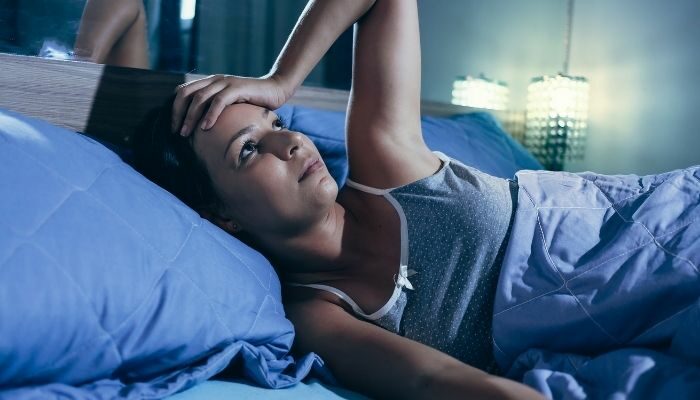 One of the most common effects of menopause is insomnia.