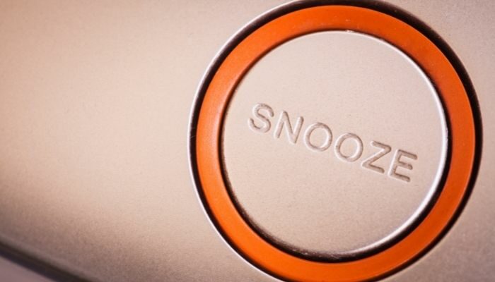there could be potential health implications if you rely on the snooze alarm too often