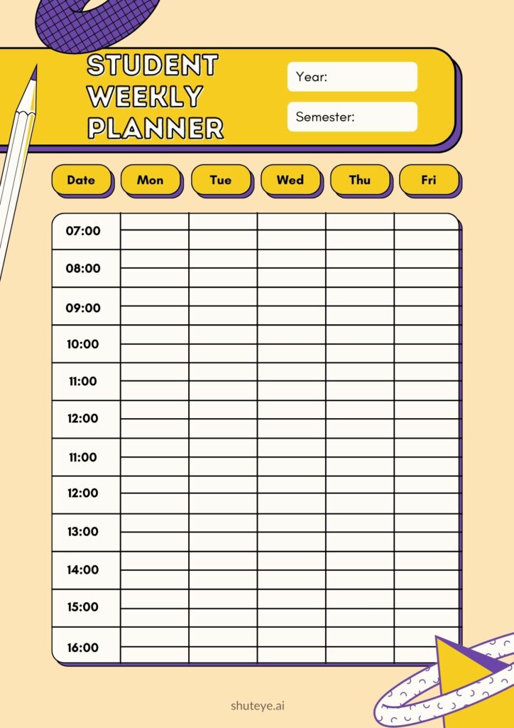 Best Free Student Digital Planner Templates for 2022