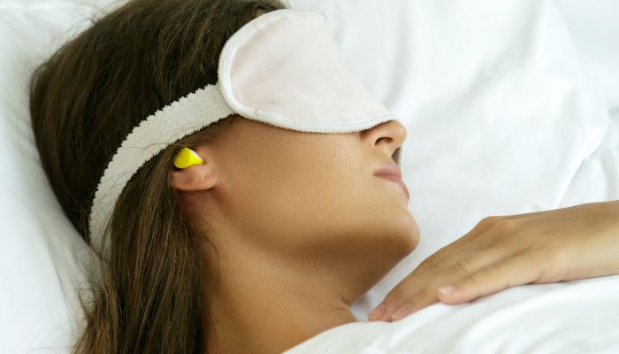 An easy way to cope with your husband snores is to stuff your ears with earplugs