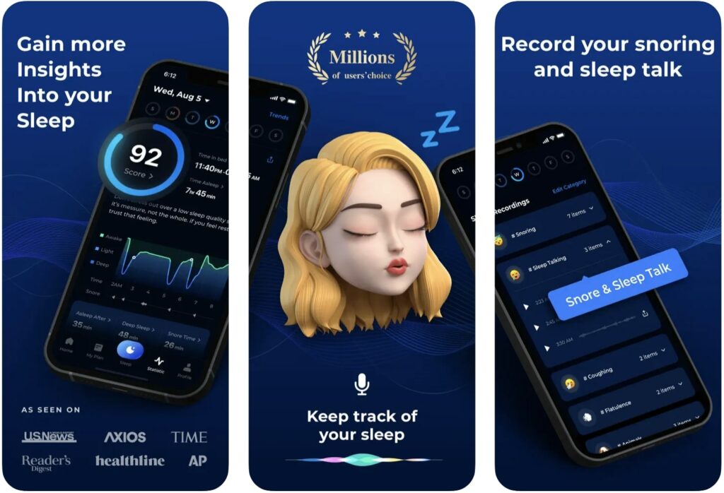 ShutEye is a great sleep tracker, and if we get back to the sleep apnea symptoms and signs, ShutEye is shaped to track, identify, analyze and offer help