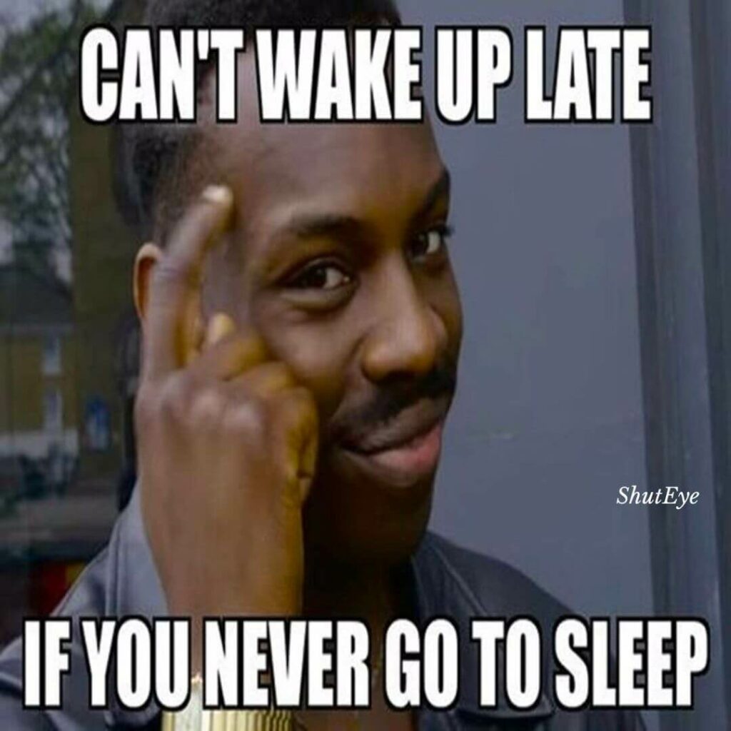 never sleep 