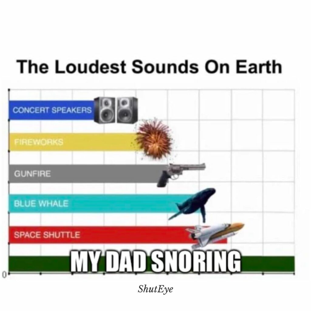 snore loud
