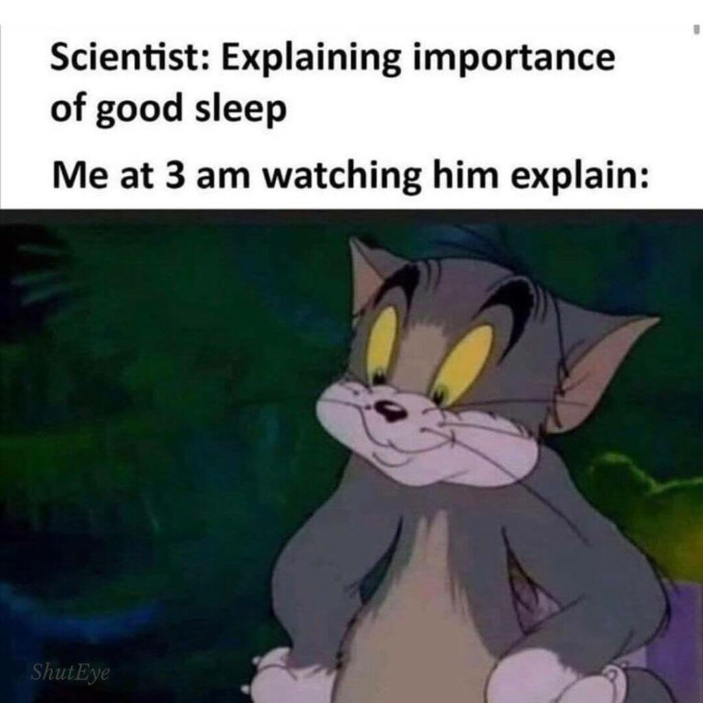 go to sleep memes