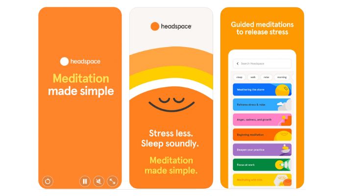 meditation app: Headspace