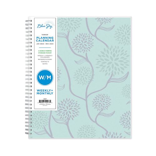 Blue Sky Academic Weekly & Monthly Planner